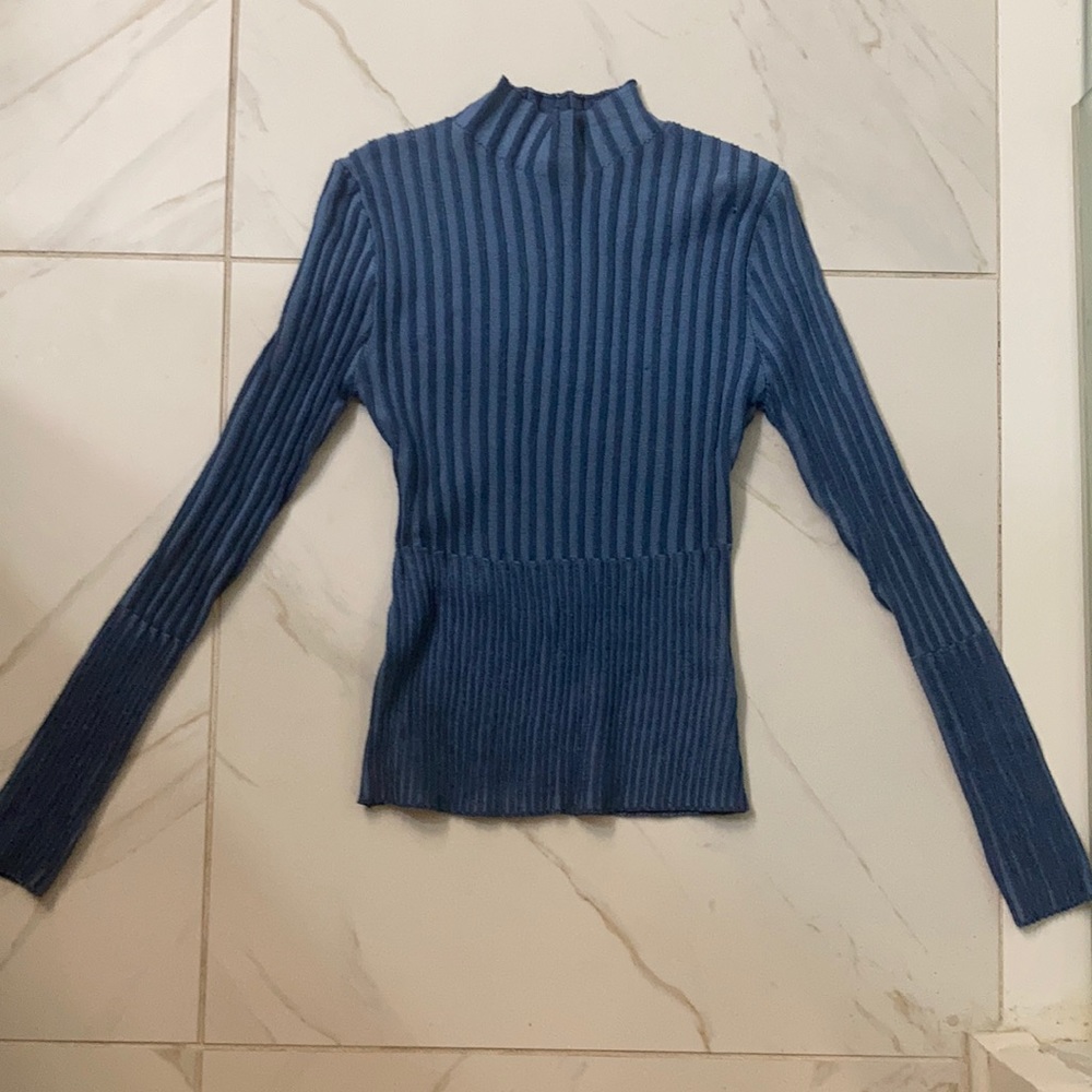Navy blue long sleeved
